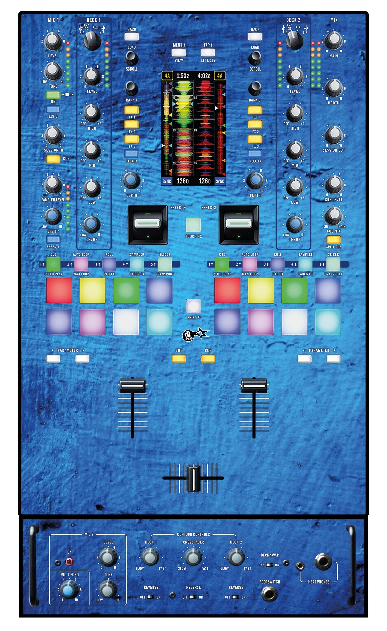 Rane 72 Skin Ocean