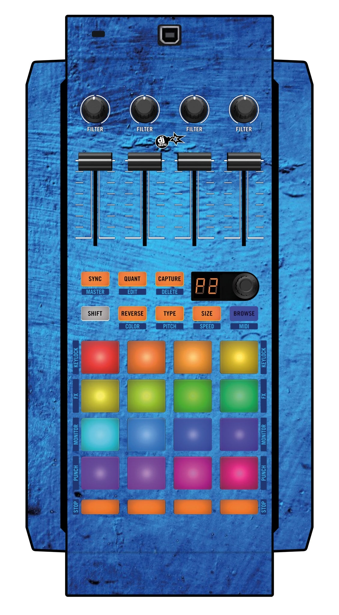 Native Instruments F1 Skin Ocean