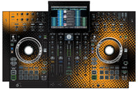 Denon DJ PRIME 4 Skin Orange Dot