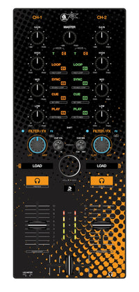 Reloop Mixtour Skin Orange Dot
