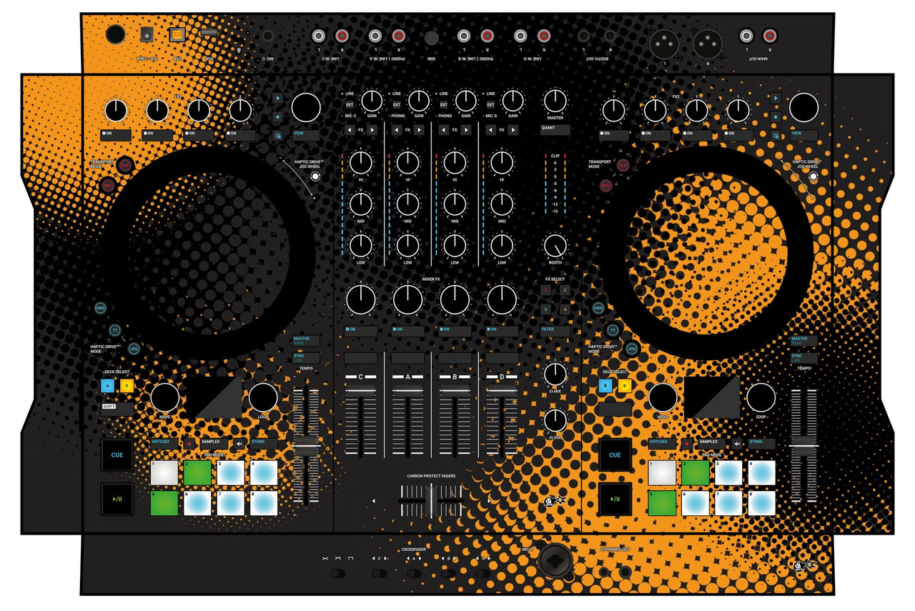Native Instruments S4 MK3 Skin Orange Dot