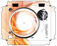 Technics 1200 / 1210 MK2 Skin Orange Swirl