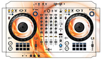 Pioneer DJ DDJ FLX6 Skin Orange Swirl