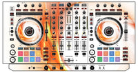 Pioneer DJ DDJ SX Skin Orange Swirl