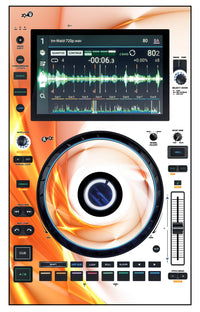 Denon DJ SC 6000 Skin Orange Swirl