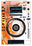 Pioneer DJ CDJ 2000 NEXUS Skin Orange Swirl