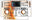 Denon DJ PRIME GO Skin Orange Swirl