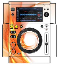 Pioneer DJ XDJ 700 Skin Orange Swirl