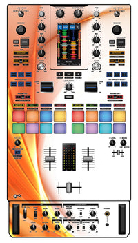 Pioneer DJ DJM S11 Skin Orange Swirl
