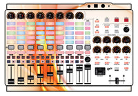 Akai Pro APC 40 MK2 Skin Orange Swirl