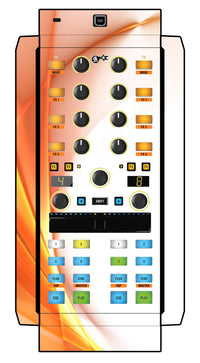 Native Instruments X1 MK2 Skin Orange Swirl