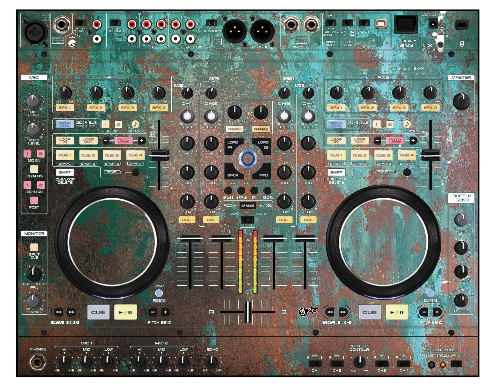 Denon DJ MC 6000 Skin Oriental Industry