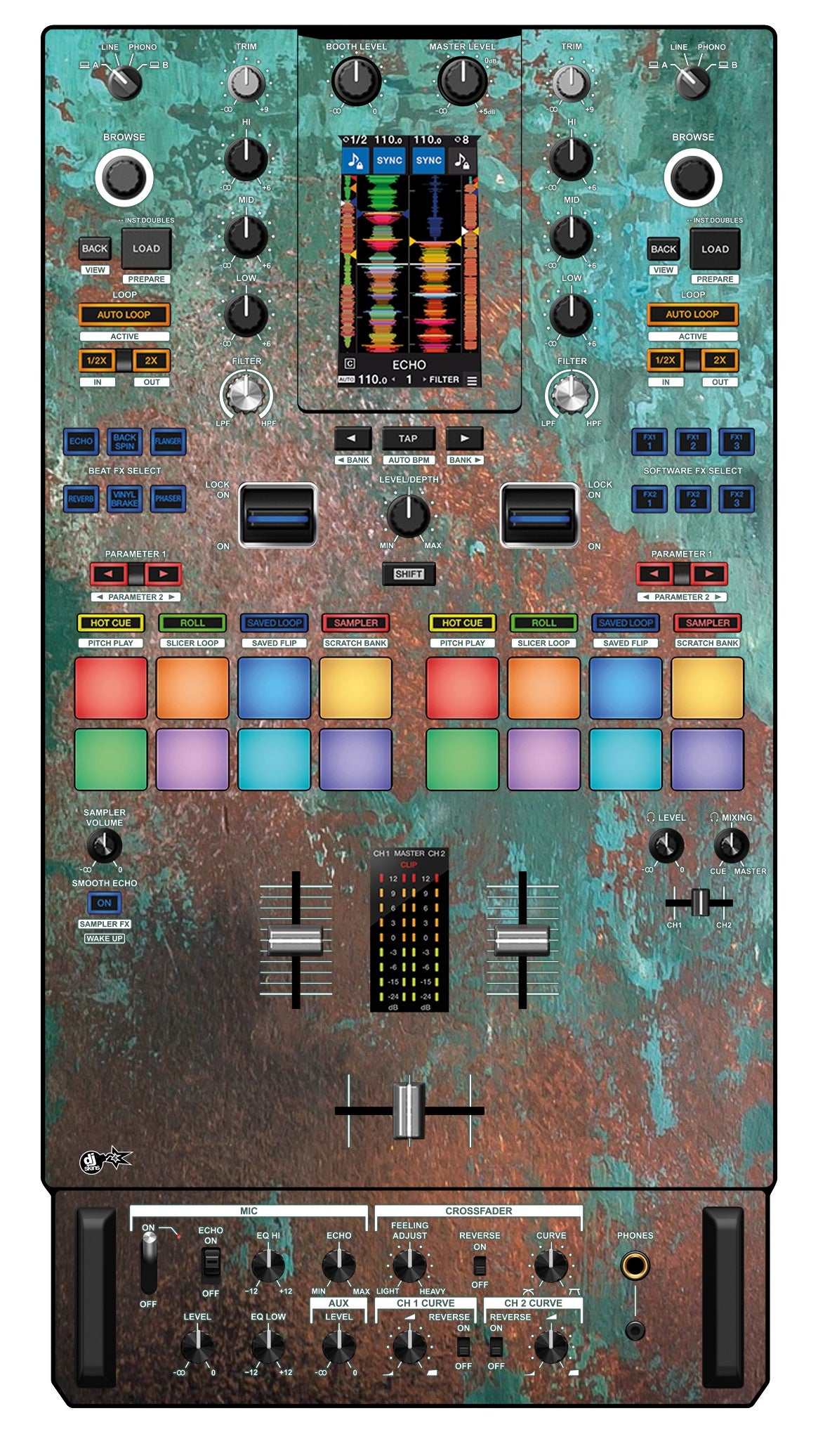 Pioneer DJ DJM S11 Skin Oriental Industry