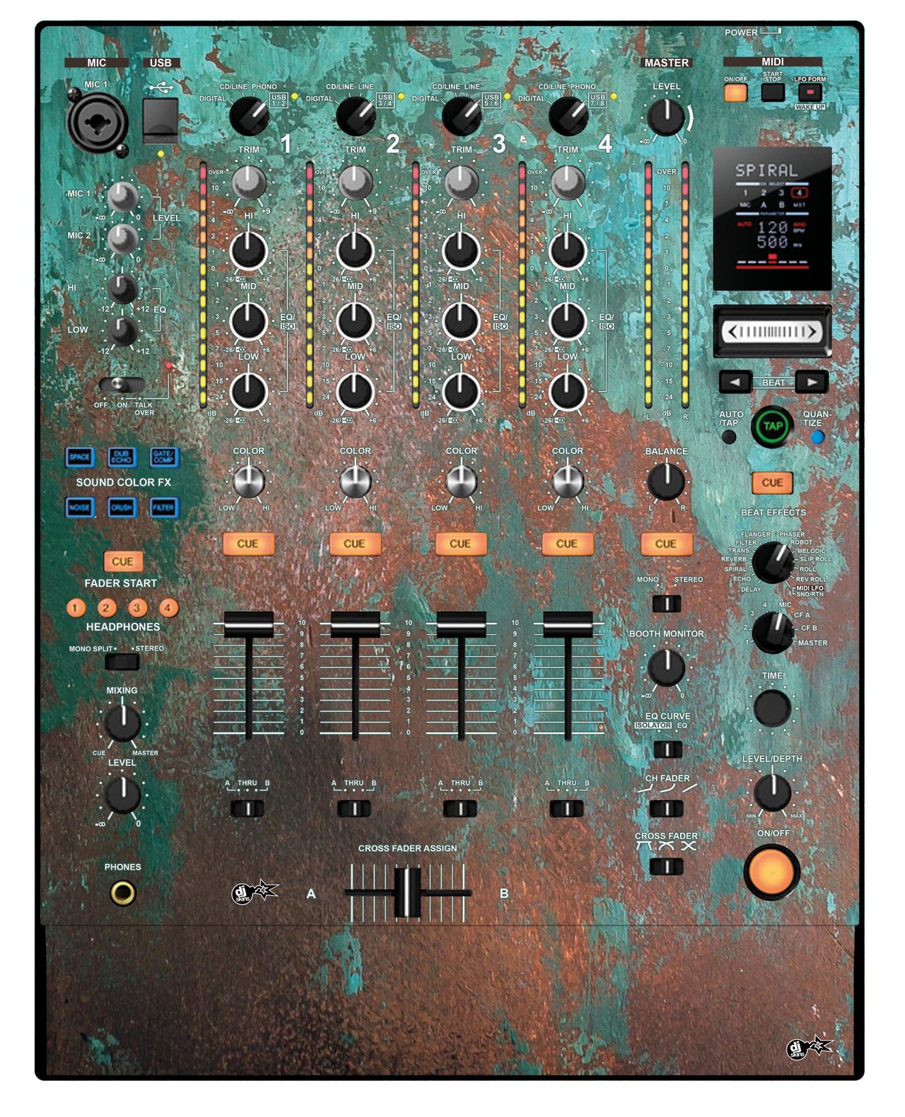 Pioneer DJ DJM 900 NEXUS Skin Oriental Industry