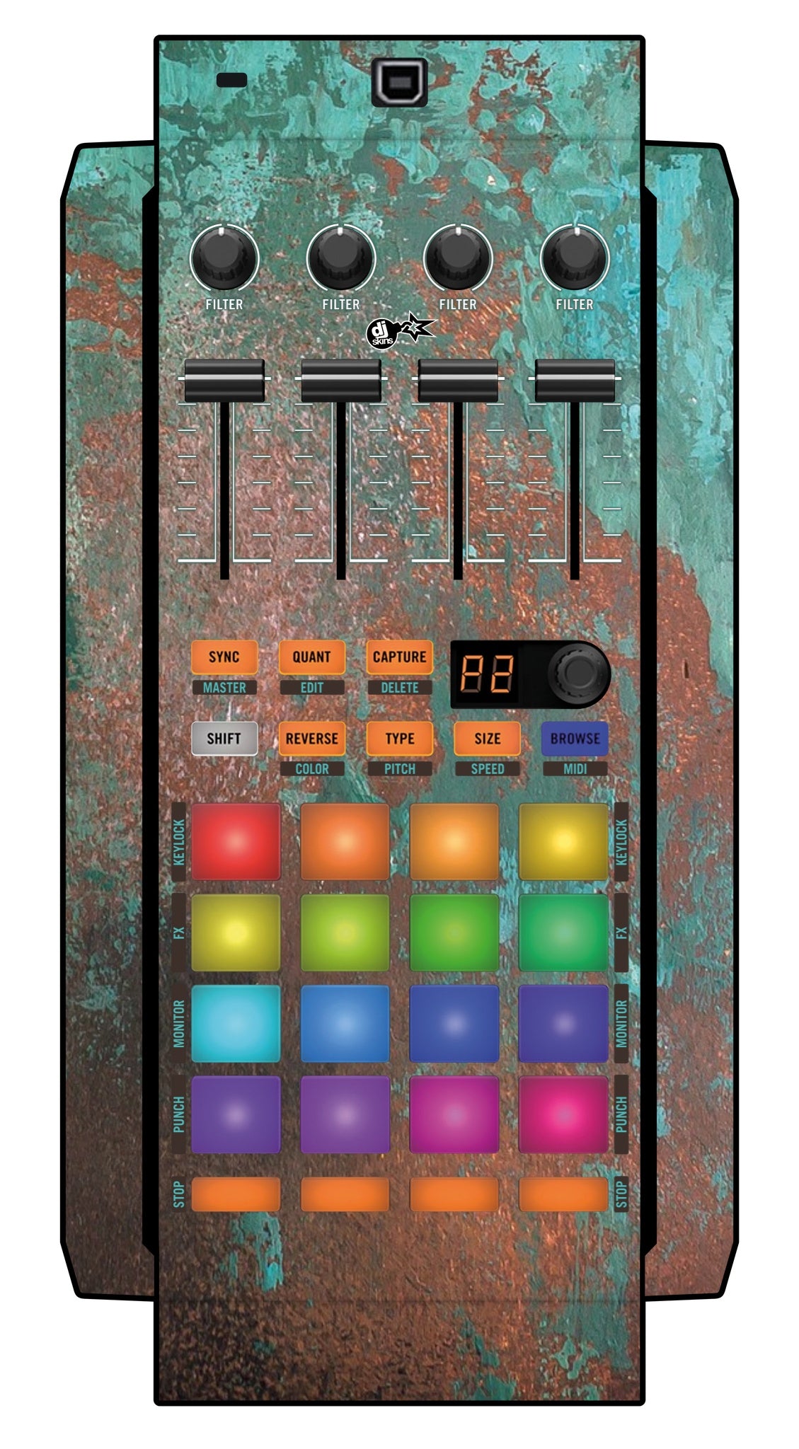 Native Instruments F1 Skin Oriental Industry