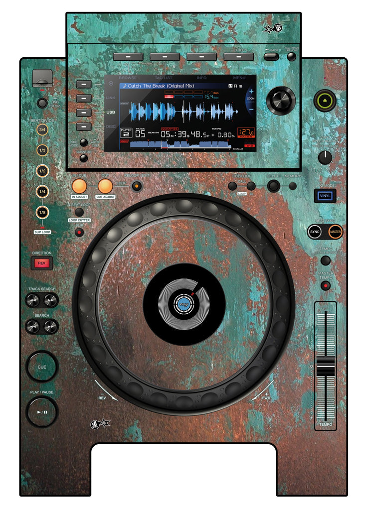 Pioneer DJ CDJ 900 NEXUS Skin Oriental Industry