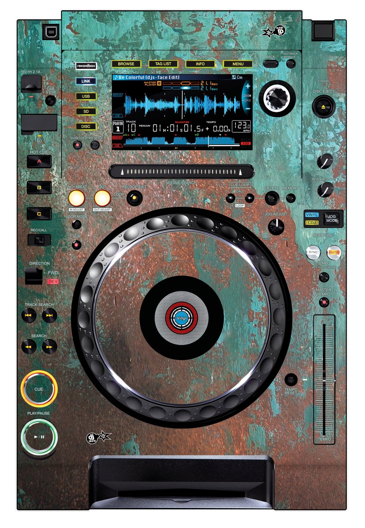 Pioneer DJ CDJ 2000 NEXUS Skin Oriental Industry