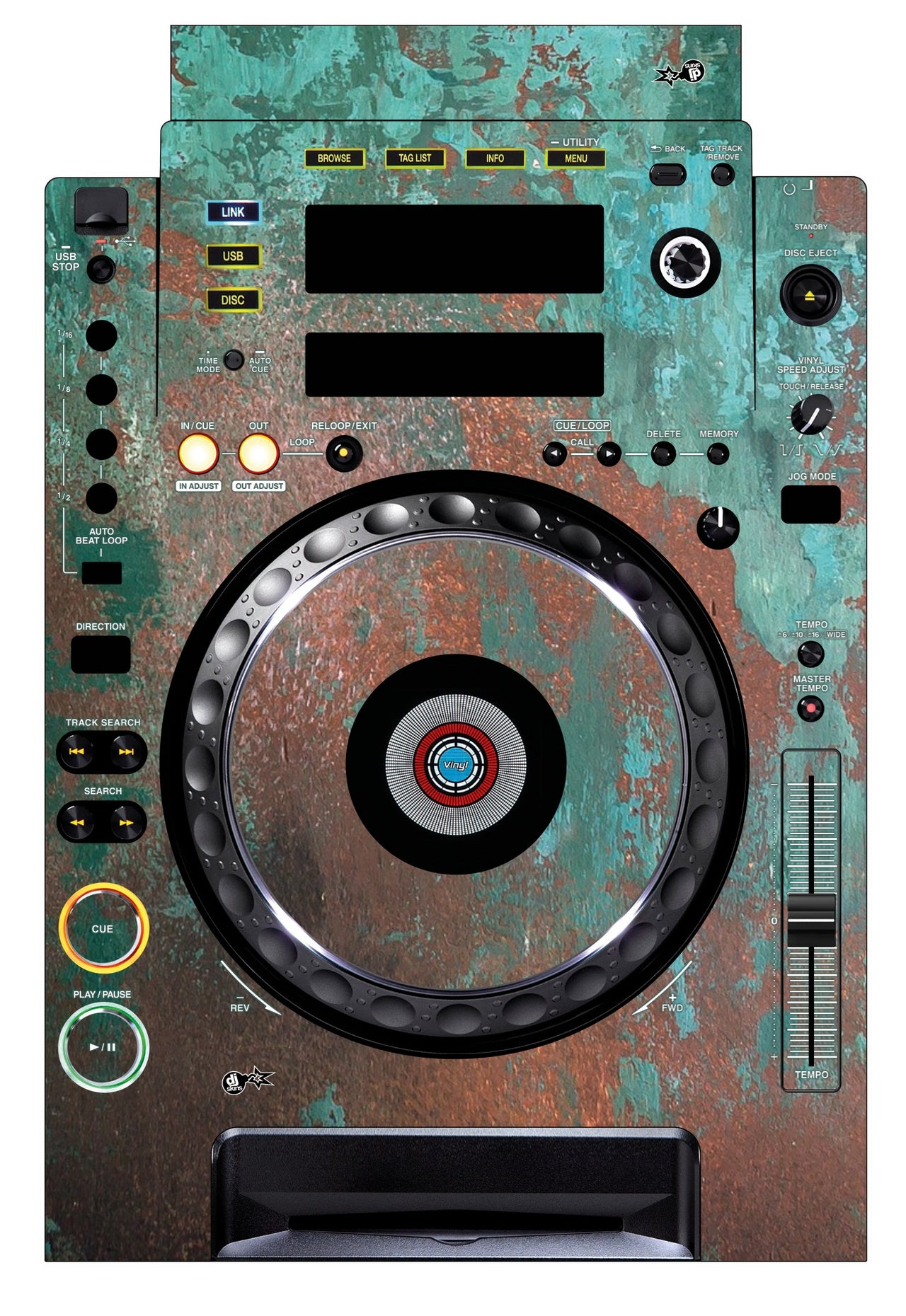 Pioneer DJ CDJ 900 Skin Oriental Industry