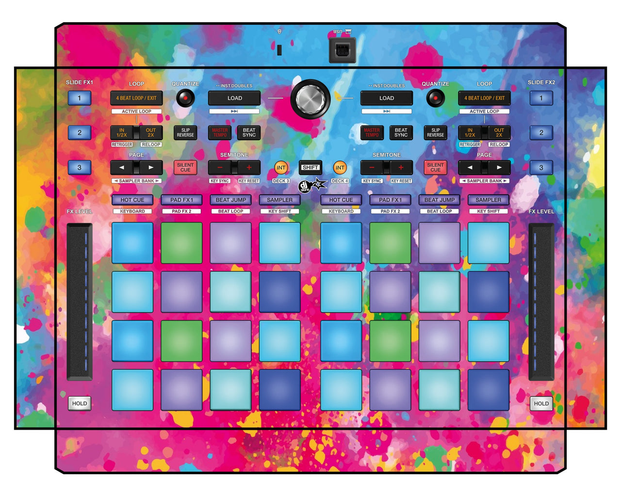Pioneer DJ DDJ XP 1 Skin Paint