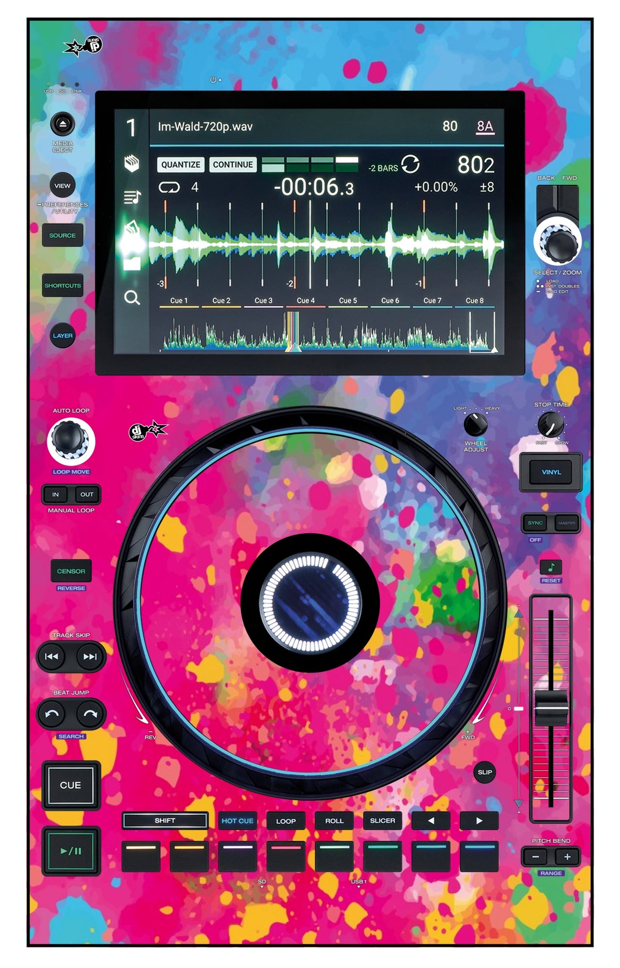 Denon DJ SC 6000 Skin Paint