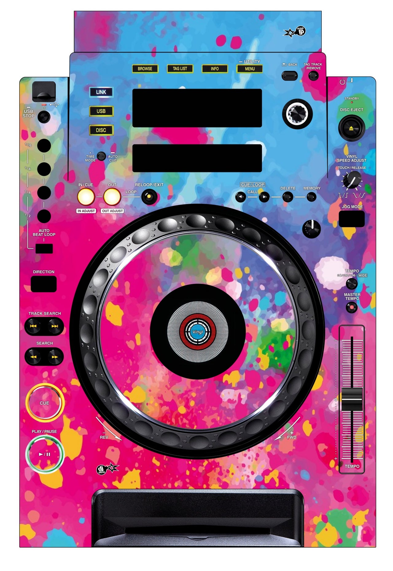 Pioneer DJ CDJ 900 Skin Paint