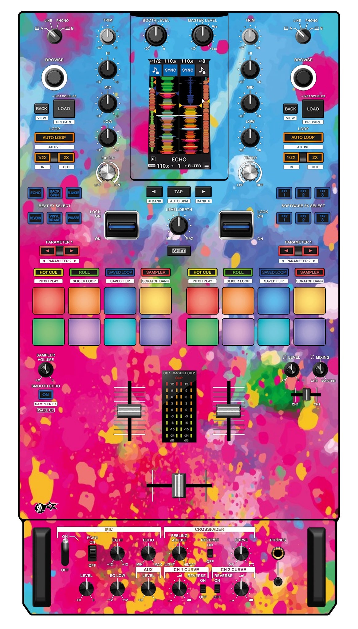 Pioneer DJ DJM S11 Skin Paint
