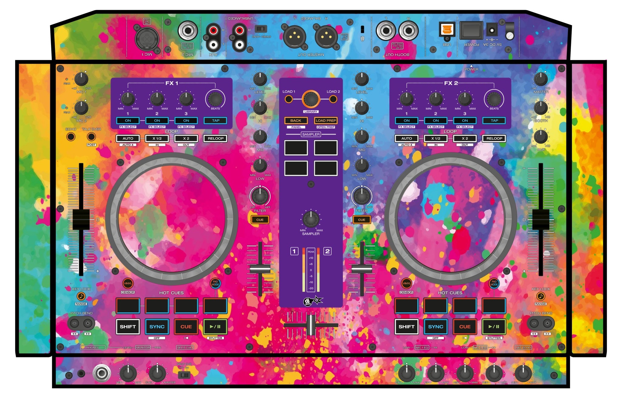 Denon DJ MC 4000 Skin Paint