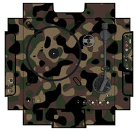 Numark PT 01 incl. Sides Skin Camo Woodland