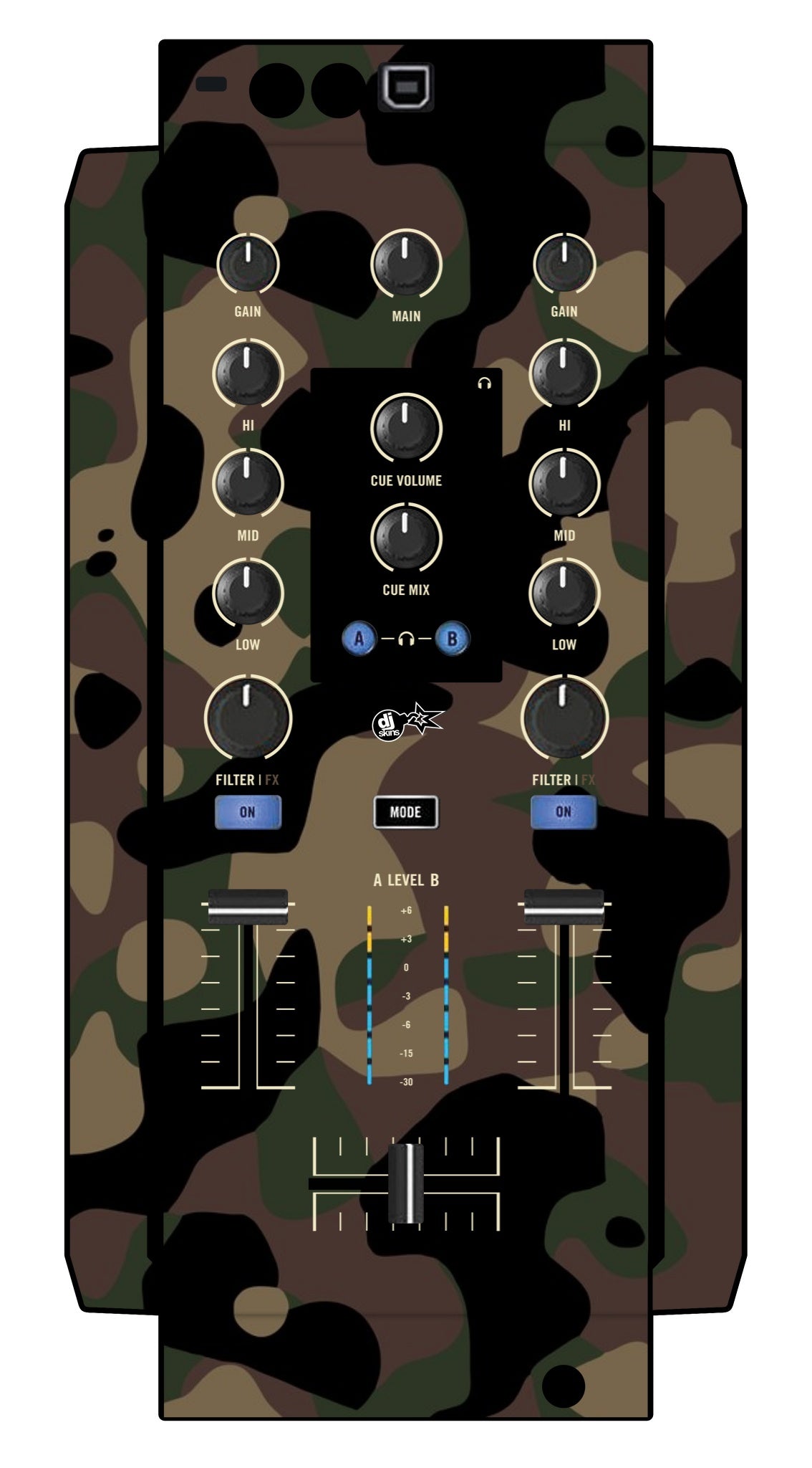 Native Instruments Z1 Skin Camo Woodland
