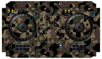 Pioneer DJ DDJ FLX6 Skin Camo Woodland