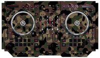Numark NS 7 II Skin Camo Woodland