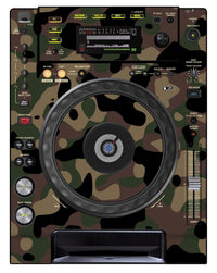 Pioneer DJ CDJ 850 Skin Camo Woodland