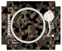 Reloop RP 8000 MK2 Skin Camo Woodland
