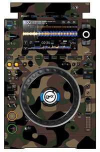 Pioneer DJ CDJ 3000 Skin Camo Woodland