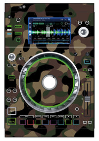 Denon DJ SC 5000 Skin Camo Woodland