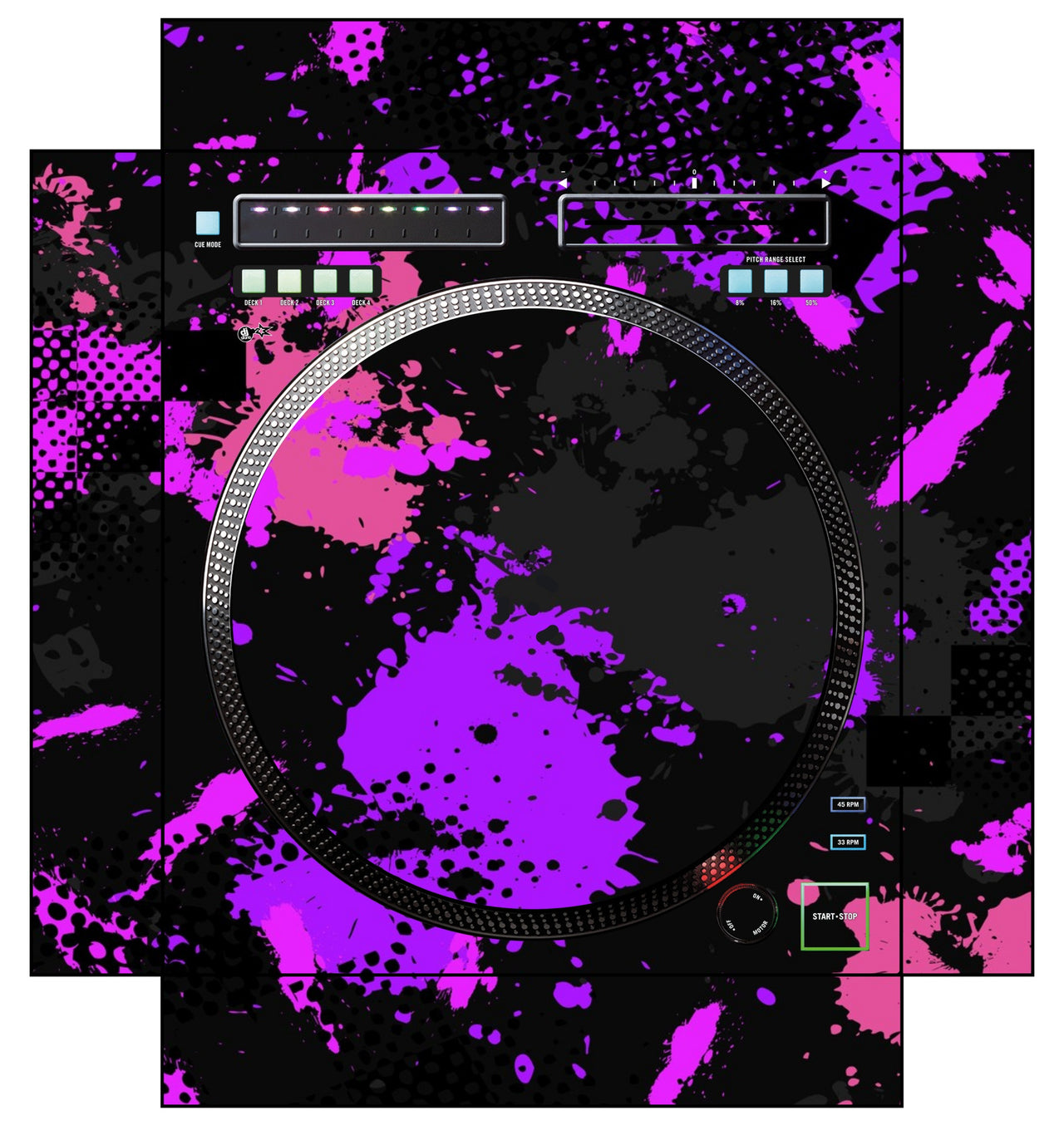 Rane TWELVE Skin Conflict Purple