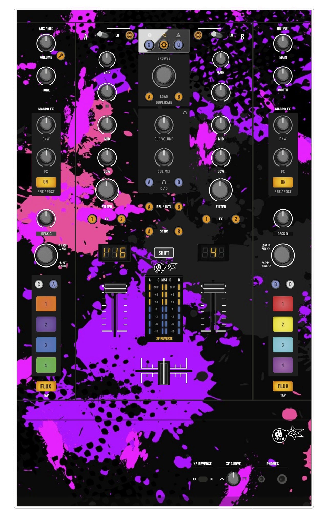 Native Instruments Z2 Skin Conflict Purple