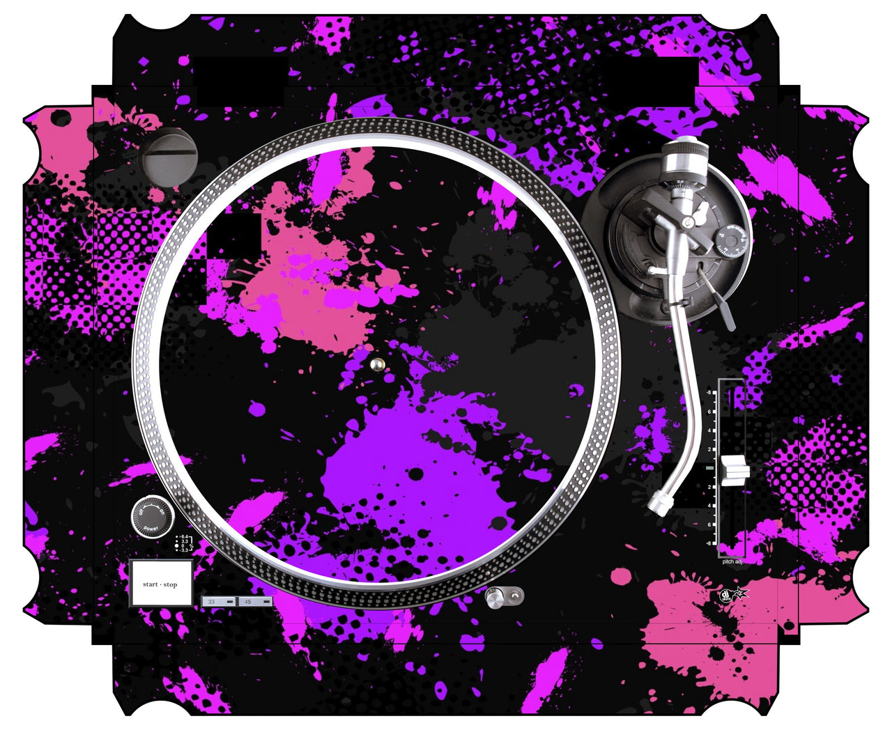 Technics 1200 / 1210 MK2 Skin Conflict Purple