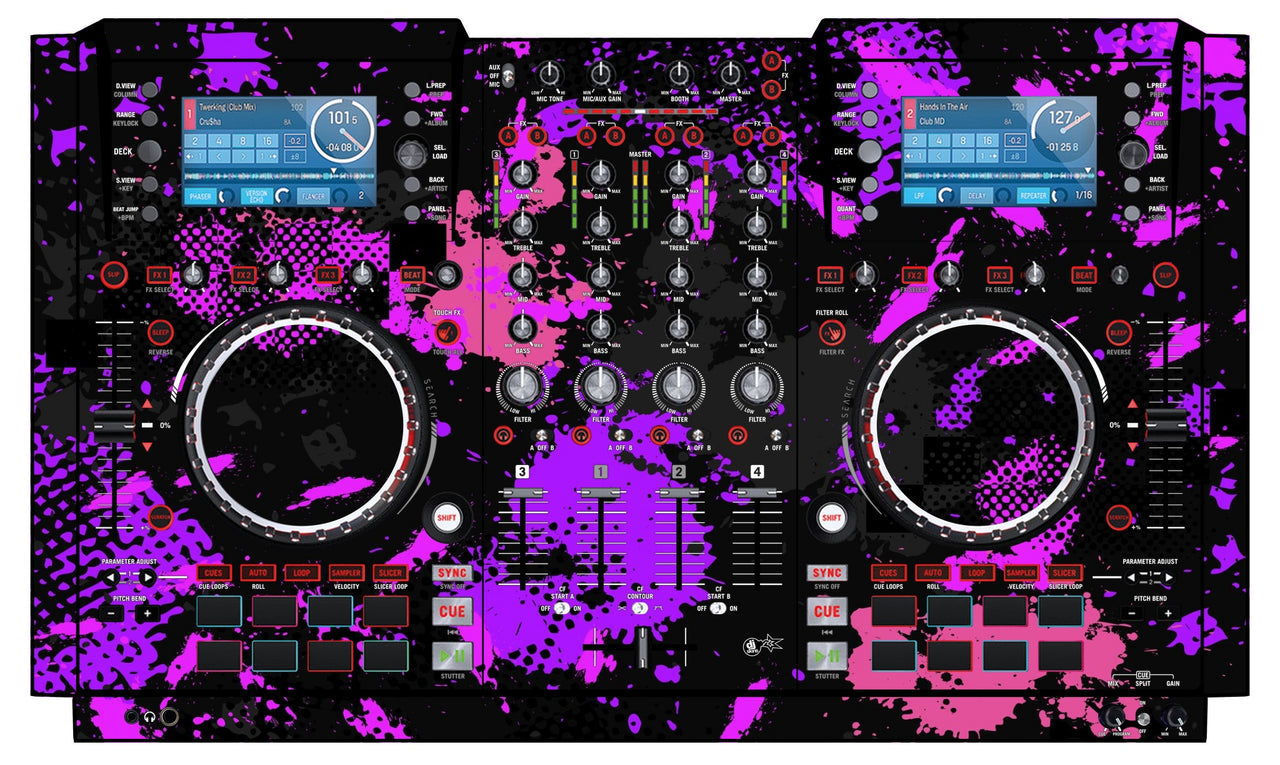 Numark NV 2 Skin Conflict Purple