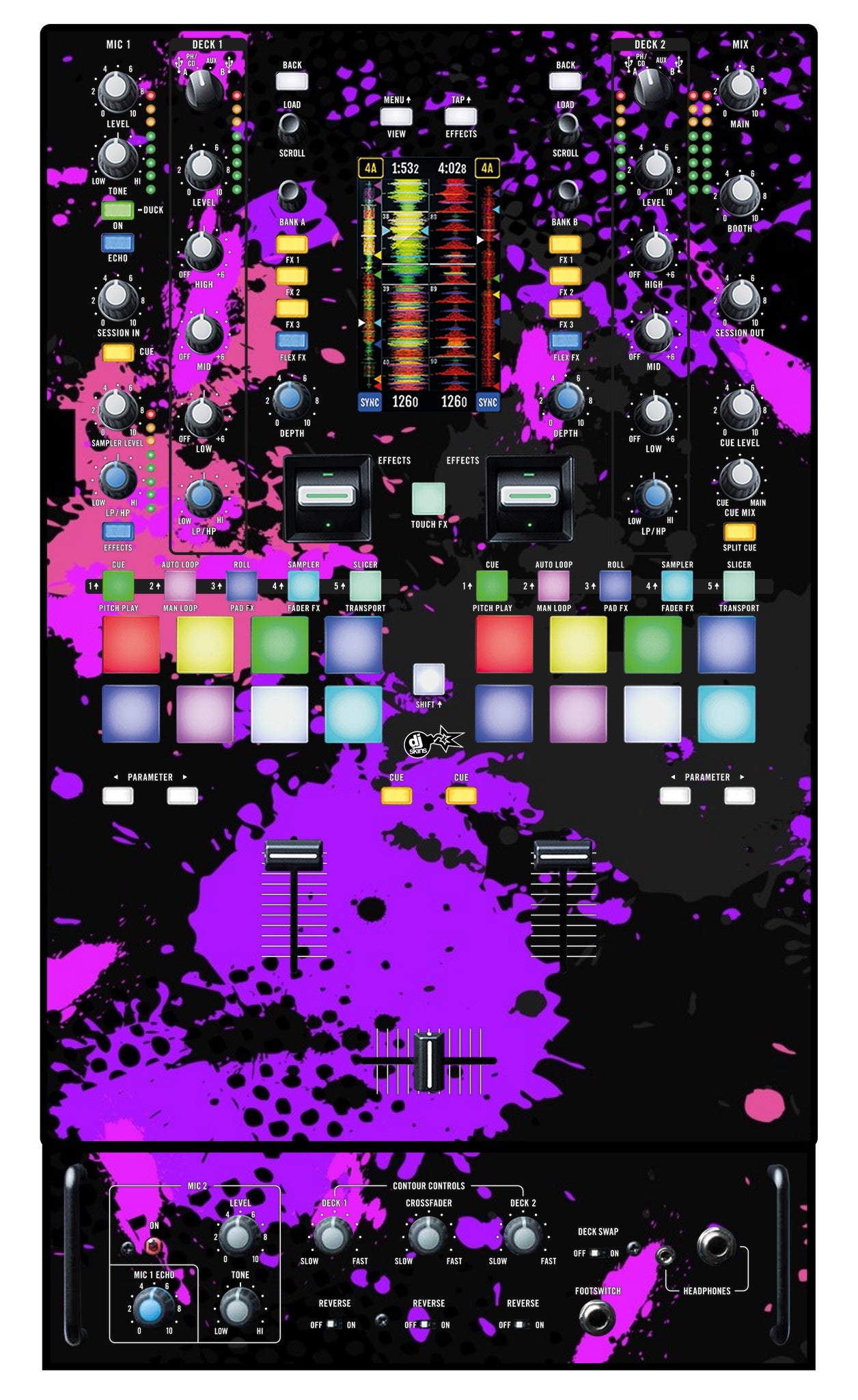 Rane 72 Skin Conflict Purple