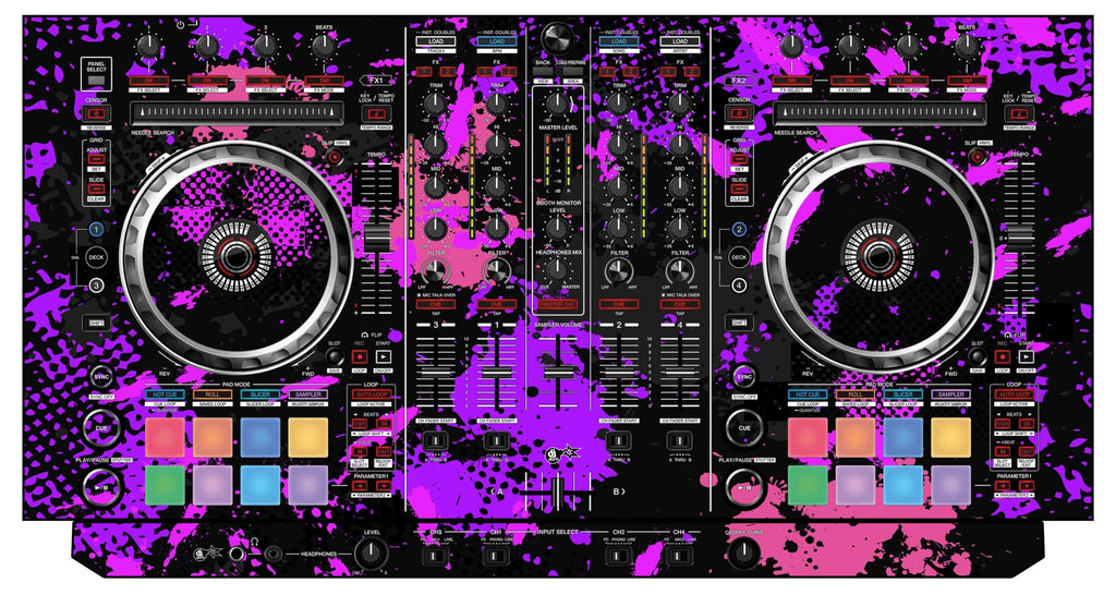 Pioneer DJ DDJ SX 2 Skin Conflict Purple