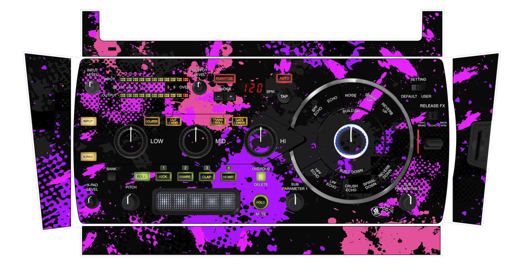 Pioneer DJ RMX 1000 Skin Conflict Purple