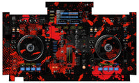 Pioneer DJ XDJ RX Skin Conflict Red
