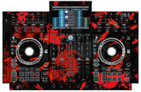 Denon DJ PRIME 4 Skin Conflict Red