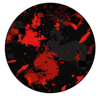 Universal Slipmat 12 Inch Skin Conflict Red