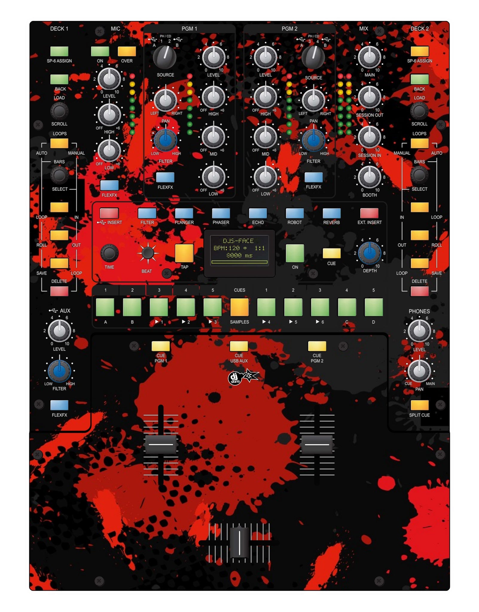 Rane 62 Skin Conflict Red