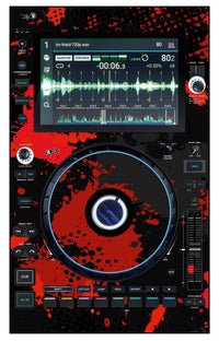 Denon DJ SC 6000 Skin Conflict Red