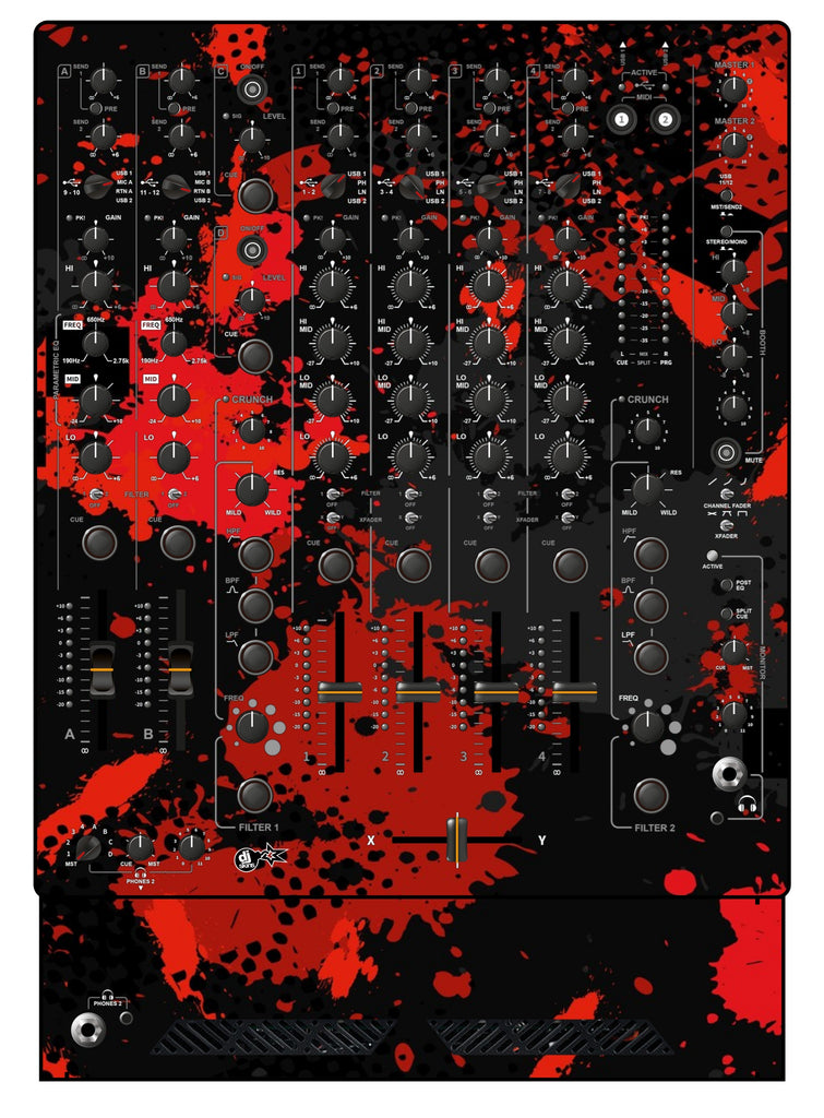 Allen and Heath XONE 96 Skin Conflict Red