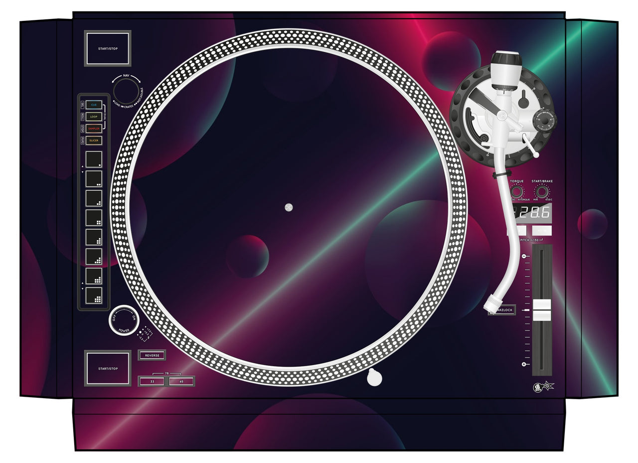 Reloop RP 8000 Skin Retro Bubble