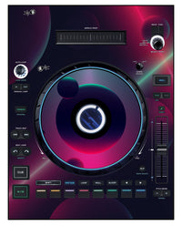 Denon DJ LC 6000 Skin Retro Bubble